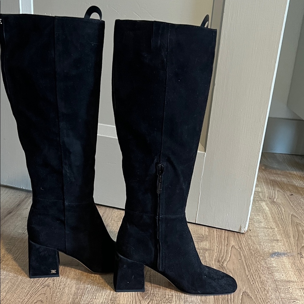 Sam Edelman Black Heeled Boots